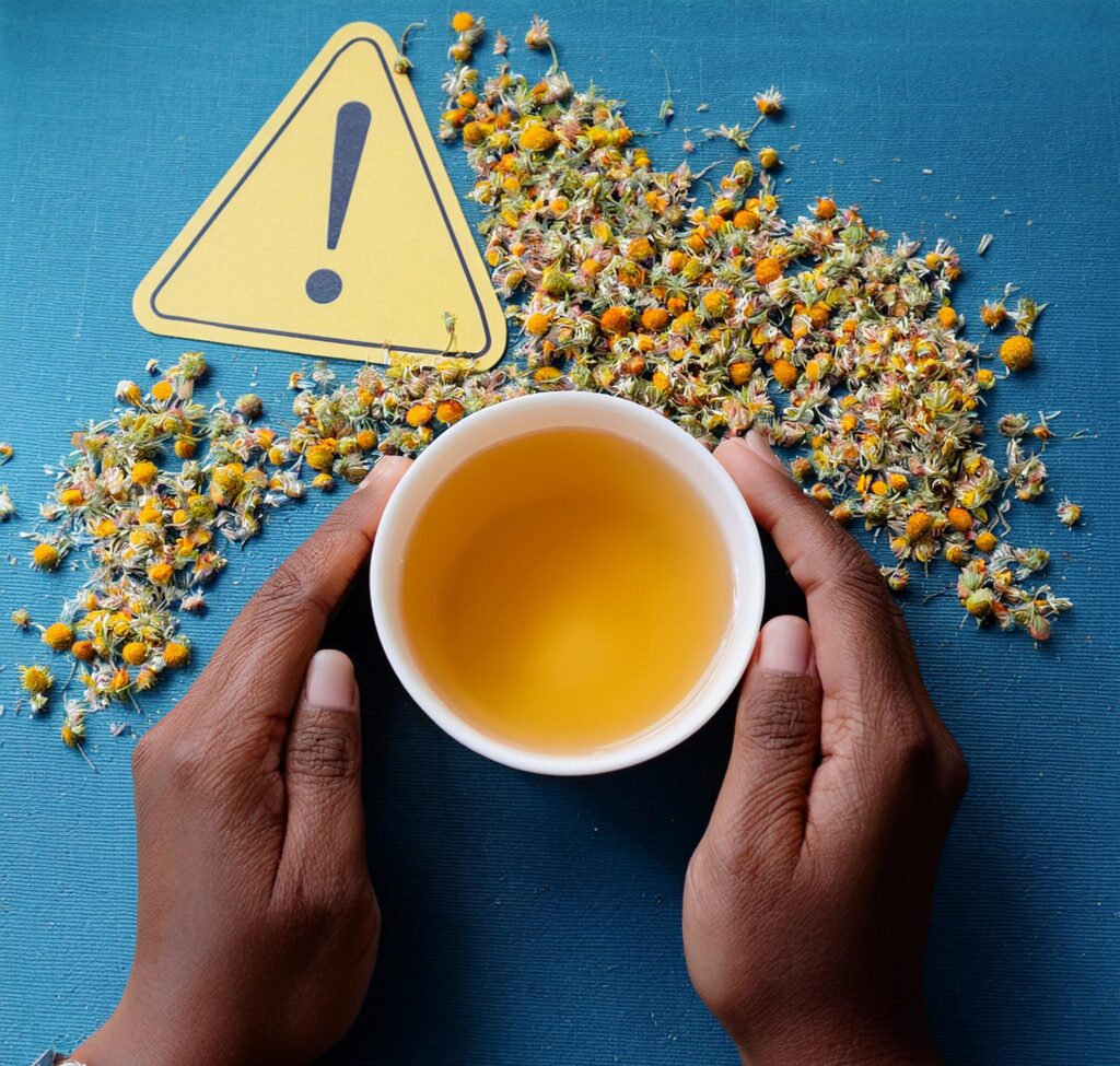 What are the side effects of chamomile tea