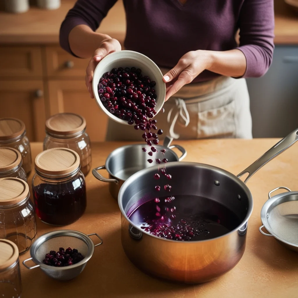 Step-by-Step Elderberry Syrup Recipe with Echinacea